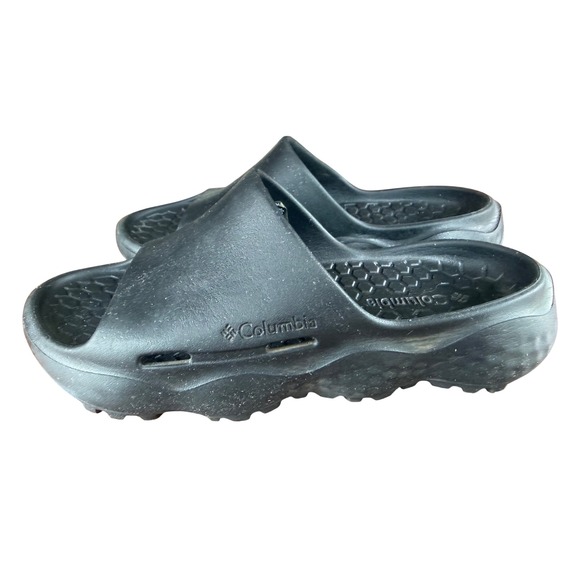 Columbia Shoes - Columbia Thrive Revive Black Slide Sandals Womens 9 Recovery Shoes Walking beach